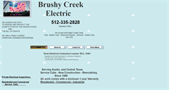 Desktop Screenshot of brushycreekelectric.com